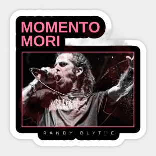 momento mori - vintage minimalism Sticker